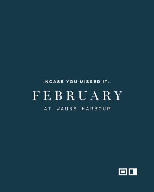Incase you missed it.. February at Waubs Harbour