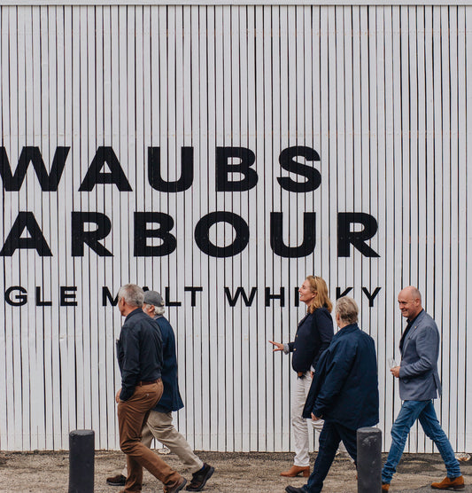 FIRST RELEASE LAUNCH EVENT AT WAUBS HARBOUR: We hosted some of our industry, partners and supporters to launch our first release whiskies!