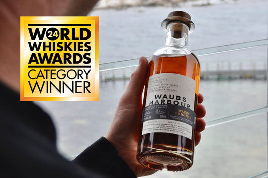 CATEGORY WINNER GOLD AT WORLD WHISKIES AWARDS 2024: Small Batch Single Malt Whisky