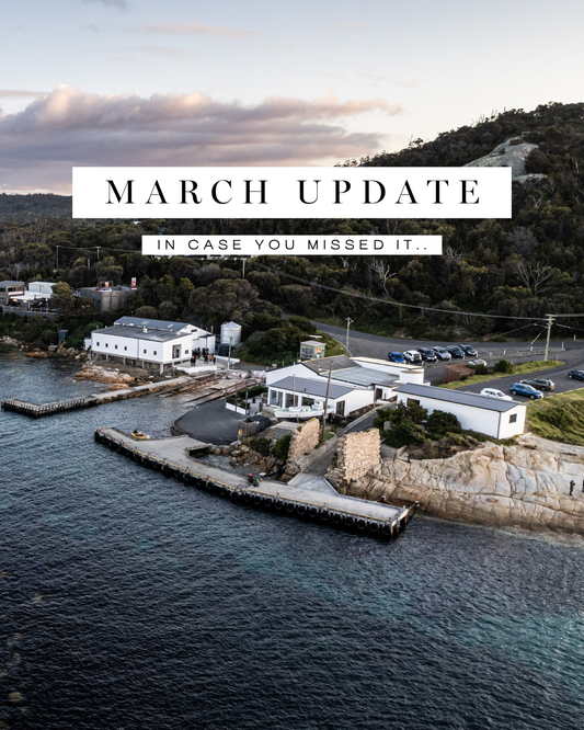 March Updates at Waubs Harbour Whisky